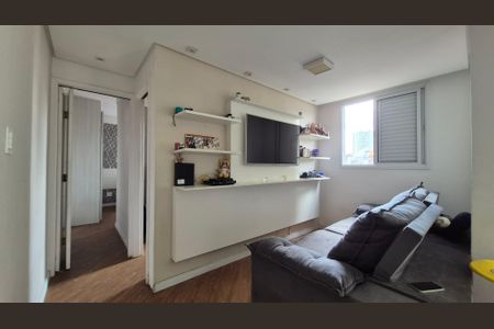 Sala de apartamento para alugar com 2 quartos, 59m² em Parque João Ramalho, Santo André