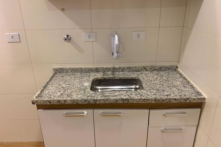 Studio para alugar com 31m², 1 quarto e 1 vaga Studio para alugar com 31m², 1 quarto e 1 vagaCozinha e Área de Serviço
