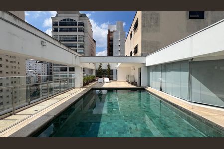Apartamento à venda com 45m², 1 quarto e 1 vagaPiscina