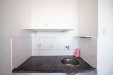 Cozinha de apartamento para alugar com 1 quarto, 40m² em Santo Amaro, São Paulo