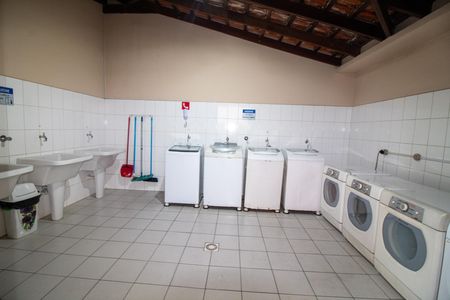Área comum - Lavanderia de apartamento para alugar com 1 quarto, 40m² em Santo Amaro, São Paulo
