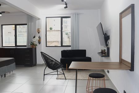 Studio para alugar com 52m², 1 quarto e sem vagaSala