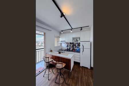 Studio para alugar com 28m², 1 quarto e sem vagaCozinha