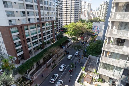 Studio para alugar com 23m², 1 quarto e sem vaga Studio para alugar com 23m², 1 quarto e sem vagaVista da Varanda da Studio