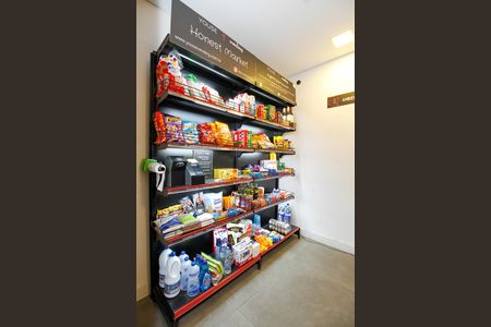 Studio para alugar com 30m², 1 quarto e 1 vaga Studio para alugar com 30m², 1 quarto e 1 vagaÁrea Comum - Mini Mercado