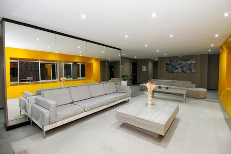 Studio para alugar com 30m², 1 quarto e 1 vaga Studio para alugar com 30m², 1 quarto e 1 vagaHall Social