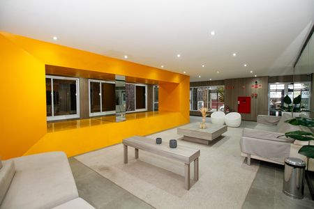 Studio para alugar com 30m², 1 quarto e 1 vaga Studio para alugar com 30m², 1 quarto e 1 vagaHall Social
