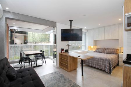 Studio de kitnet/studio para alugar com 1 quarto, 30m² em Pinheiros, São Paulo