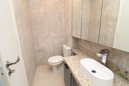 Casa de condomínio para alugar com 101m², 3 quartos e 2 vagasBanheiro da Suíte