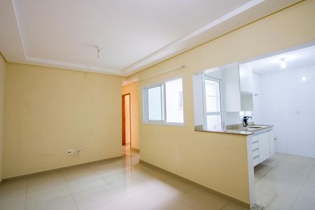 Sala de apartamento à venda com 2 quartos, 60m² em Jardim Stella, Santo André