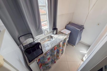Cozinha e Área de Serviço de casa para alugar com 1 quarto, 25m² em Vila Mariana, São Paulo