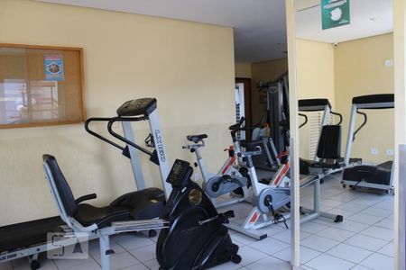 Apartamento para alugar com 45m², 1 quarto e 1 vaga Apartamento para alugar com 45m², 1 quarto e 1 vagaÁrea comum - Academia