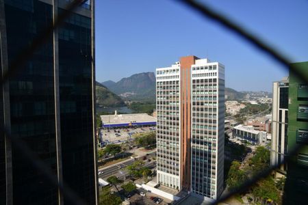 Vista da Varanda de apartamento à venda com 1 quarto, 65m² em Barra da Tijuca, Rio de Janeiro