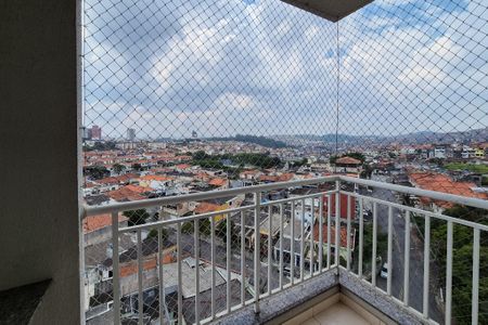 Varanda da Sala de apartamento para alugar com 2 quartos, 52m² em Santa Terezinha, São Bernardo do Campo