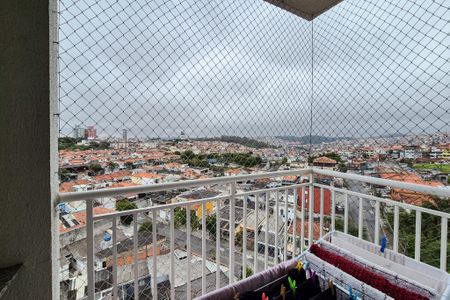 Varanda da Sala de apartamento à venda com 2 quartos, 53m² em Santa Terezinha, São Bernardo do Campo