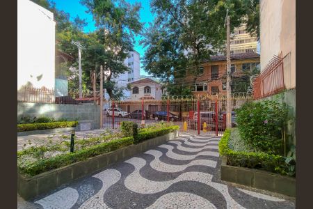 Apartamento à venda com 110m², 3 quartos e 1 vagaFachada e portaria