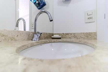 Studio para alugar com 26m², 1 quarto e sem vaga Studio para alugar com 26m², 1 quarto e sem vagaBanheiro