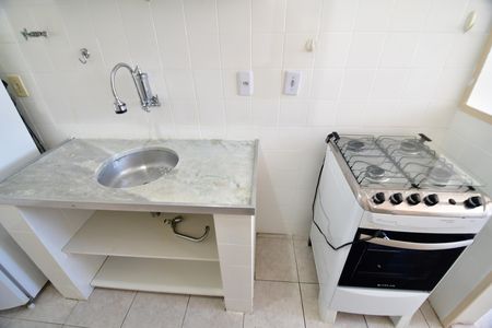 Cozinha de apartamento para alugar com 1 quarto, 45m² em Botafogo, Campinas
