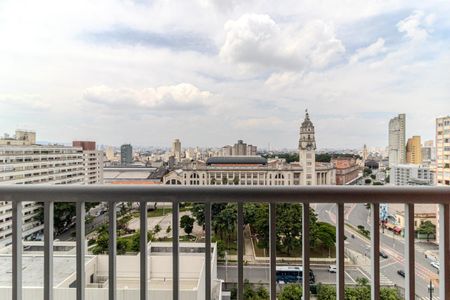 Varanda da Sala de apartamento para alugar com 1 quarto, 45m² em Campos Elíseos, São Paulo