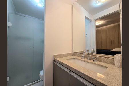 Apartamento para alugar com 35m², 1 quarto e 1 vaga Apartamento para alugar com 35m², 1 quarto e 1 vagaBanheiro Social