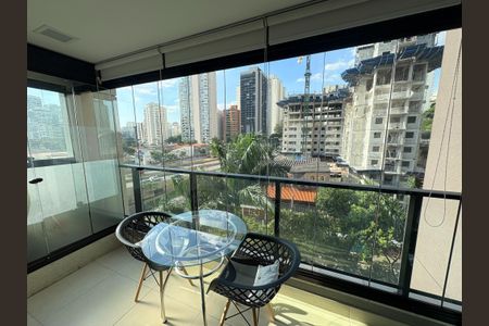 Apartamento para alugar com 38m², 1 quarto e 1 vaga Apartamento para alugar com 38m², 1 quarto e 1 vagaVaranda
