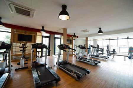 Apartamento para alugar com 38m², 1 quarto e 1 vaga Apartamento para alugar com 38m², 1 quarto e 1 vagaAcademia