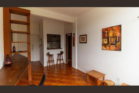 Sala de apartamento para alugar com 1 quarto, 54m² em São Francisco, Niterói