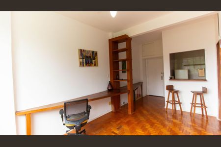 Sala de apartamento para alugar com 1 quarto, 54m² em São Francisco, Niterói