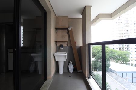 Varanda de apartamento para alugar com 1 quarto, 35m² em Vila Olímpia, São Paulo