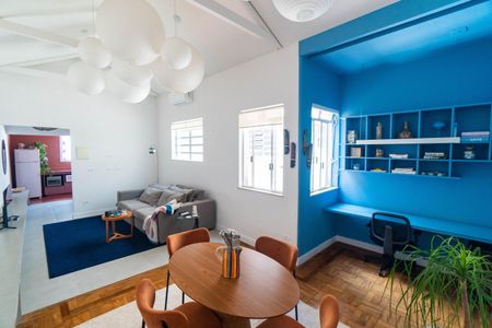 Sala de apartamento para alugar com 1 quarto, 70m² em Vila Clementino, São Paulo