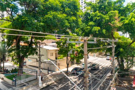 Vista da Sacada do Quarto de apartamento para alugar com 1 quarto, 70m² em Vila Clementino, São Paulo