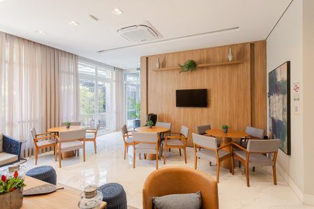 Área comum de apartamento à venda com 1 quarto, 34m² em Sumarezinho, São Paulo