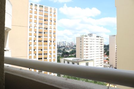 Varanda da Sala de apartamento para alugar com 1 quarto, 30m² em Perdizes, São Paulo