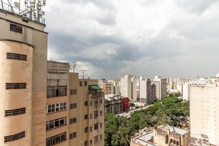 Vista da Sala de apartamento para alugar com 1 quarto, 40m² em Santa Cecília, São Paulo