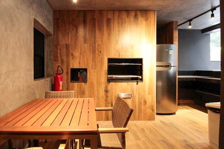 Studio para alugar com 25m², 1 quarto e sem vaga Studio para alugar com 25m², 1 quarto e sem vagaÁrea comum - Churrasqueira