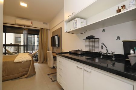 Studio para alugar com 25m², 1 quarto e sem vaga Studio para alugar com 25m², 1 quarto e sem vagaCozinha