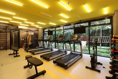 Studio para alugar com 25m², 1 quarto e sem vaga Studio para alugar com 25m², 1 quarto e sem vagaAcademia