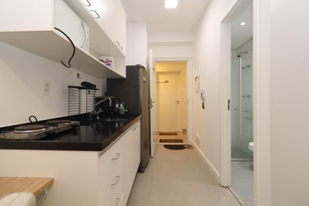 Studio para alugar com 25m², 1 quarto e sem vaga Studio para alugar com 25m², 1 quarto e sem vagaCozinha