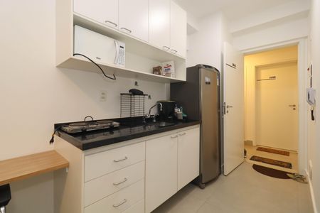 Studio para alugar com 25m², 1 quarto e sem vaga Studio para alugar com 25m², 1 quarto e sem vagaCozinha