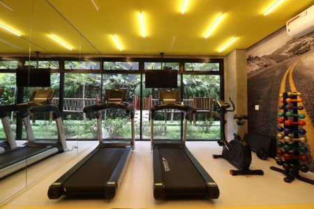Studio para alugar com 25m², 1 quarto e sem vaga Studio para alugar com 25m², 1 quarto e sem vagaAcademia