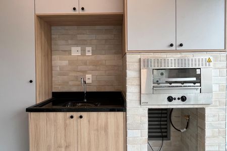 Varanda gourmet de apartamento para alugar com 2 quartos, 85m² em Aparecida, Santos