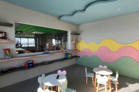 Apartamento para alugar com 85m², 2 quartos e 1 vaga Apartamento para alugar com 85m², 2 quartos e 1 vagaÁrea comum - Brinquedoteca