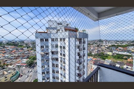 Apartamento à venda com 124m², 3 quartos e 1 vagaVista da varanda