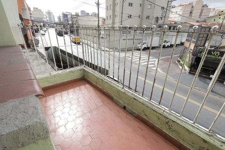 Varanda da Sala de apartamento para alugar com 3 quartos, 90m² em Bangú, Santo André