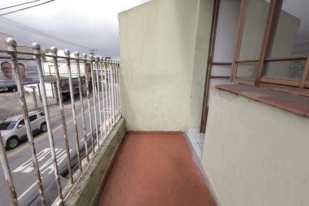 Varanda da Sala de apartamento para alugar com 3 quartos, 90m² em Bangú, Santo André