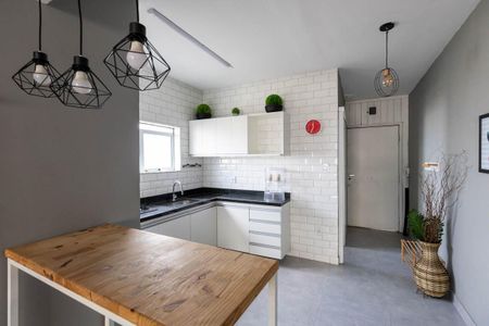 Cozinha de kitnet/studio à venda com 1 quarto, 40m² em Centro Histórico de São Paulo, São Paulo