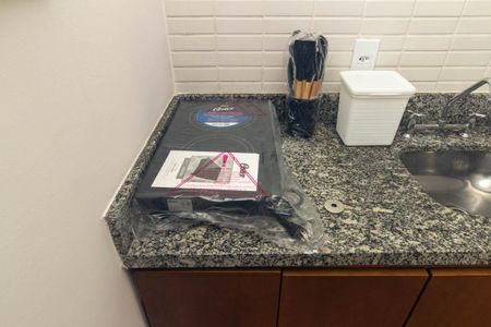 Studio à venda com 29m², 1 quarto e sem vagaCozinha