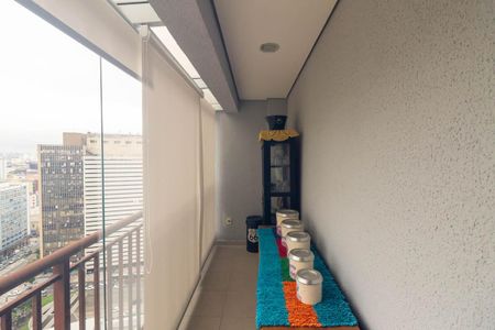 Studio à venda com 29m², 1 quarto e sem vagaVaranda