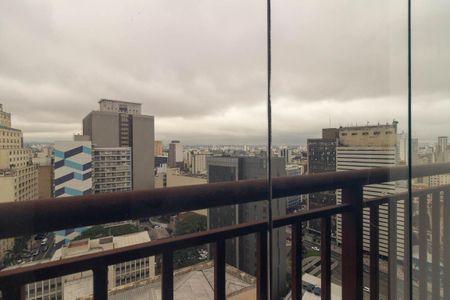 Studio à venda com 29m², 1 quarto e sem vagaVaranda