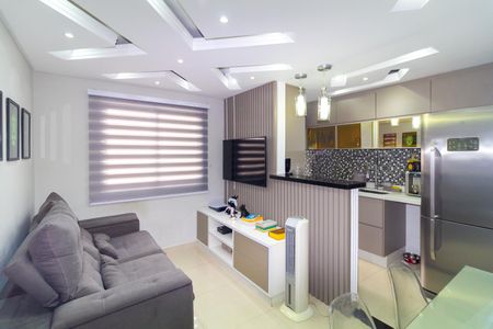 Sala de apartamento à venda com 2 quartos, 47m² em Vila Antonieta, São Paulo